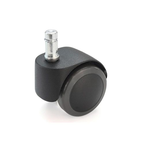 4250615206205 - Stuhlrolle Rad-Ø 50 mm VE 5 Stk mit Steckbolzen mit Klemmring schwarz 10 x 22 mm weich für harte Böden Proroll 4250615206205 - Stuhlrolle Rad-Ø 50 mm VE 5 Stk mit Steckbolzen mit Klemmring schwarz 10 x 22 mm weich für harte Böden Proroll