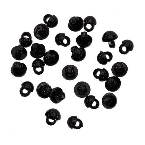 4058896338758 - Kunststoff-Augen Größe 5 + 6 mm 50 Stück