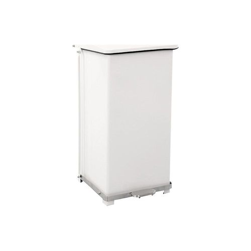 8713631058136 - Industrie-Treteimer Stahlblech weiß RAL 9016 Volumen 90 l HxBxT 770 x 445 x 435 mm 8713631058136 - Industrie-Treteimer Stahlblech weiß RAL 9016 Volumen 90 l HxBxT 770 x 445 x 435 mm