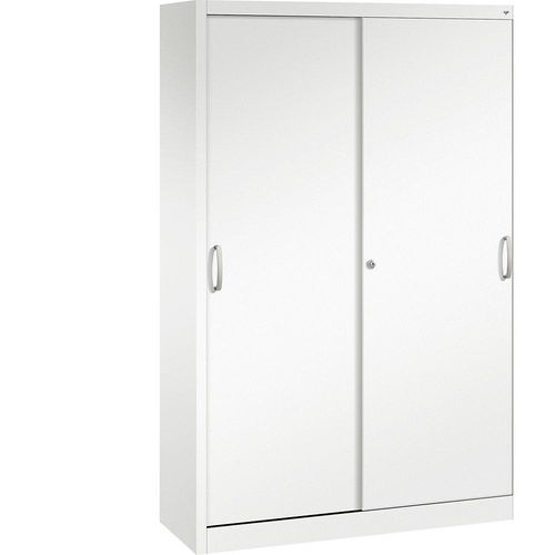 4063332001493 - C+P Schiebetürenschrank Acurado H1950xB1200xT400mm Korpus Verkehrsweiß Fronten Verkehrsweiß Anzahl Fächer 4 4063332001493 - C+P Schiebetürenschrank Acurado H1950xB1200xT400mm Korpus Verkehrsweiß Fronten Verkehrsweiß Anzahl Fächer 4