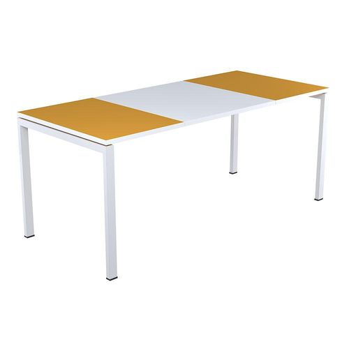 3660141250787 - Paperflow Schreibtisch easyDesk® Breite 1400 mm orange