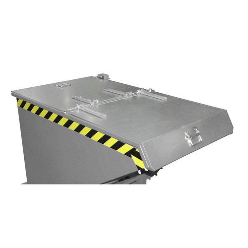 4061753070319 - eurokraft pro Klappdeckel für Kippbehälter mit Volumen 03 m³ verzinkt 4061753070319 - eurokraft pro Klappdeckel für Kippbehälter mit Volumen 03 m³ verzinkt