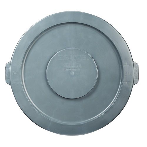 0086876016505 - Deckel BRUTE® mit Schnappverschluss für 208-l-Container grau Rubbermaid