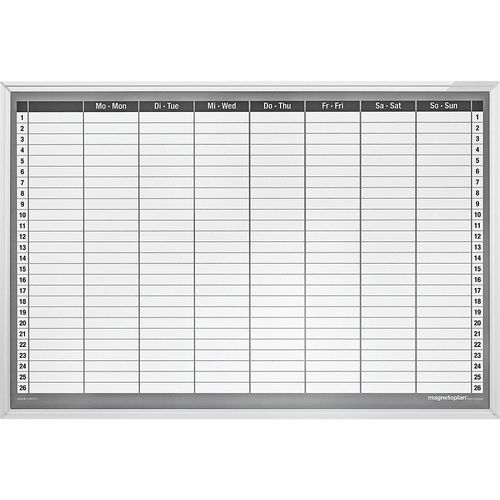 4013695016061 - Wochenplaner-Set 7-Tage-Woche BxH 920 x 625 mm magnetoplan 4013695016061 - Wochenplaner-Set 7-Tage-Woche BxH 920 x 625 mm magnetoplan