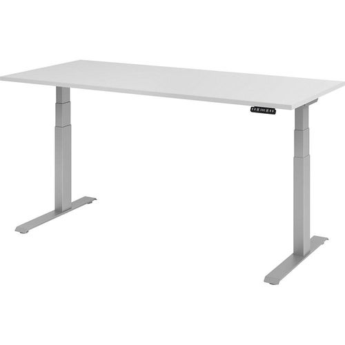 4032062182680 - Sitz-Steh-Schreibtisch VXDKB19 5 S elektrisch höhenverstellbar 64-129cm (H) 180cmx80cm (BxT) rechteckig grau Silber 403206 4032062182680 - Sitz-Steh-Schreibtisch VXDKB19 5 S elektrisch höhenverstellbar 64-129cm (H) 180cmx80cm (BxT) rechteckig grau Silber 403206