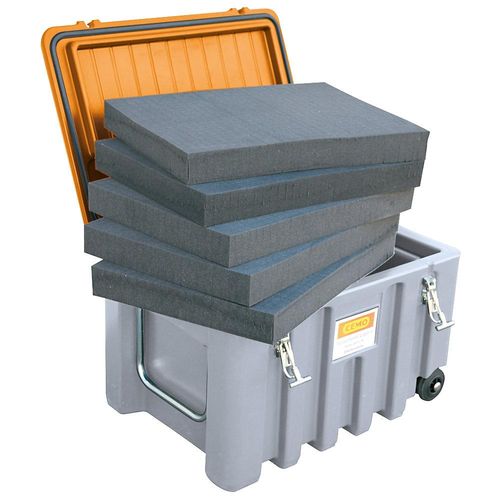 4052886127520 - Cemo - Schaumstoffeinlage BxTxH 660x480x400 mm für Materialbox Volumen 150 l 4052886127520 - Cemo - Schaumstoffeinlage BxTxH 660x480x400 mm für Materialbox Volumen 150 l