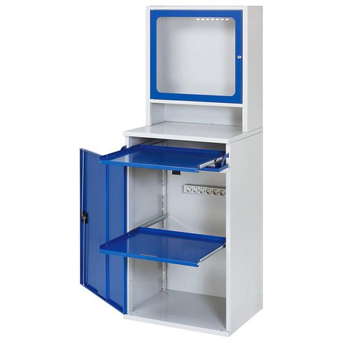 4040376991416 - Computerschrank Typ W060 2 HxBxT 1770 x 650 x 520 mm RAU 4040376991416 - Computerschrank Typ W060 2 HxBxT 1770 x 650 x 520 mm RAU