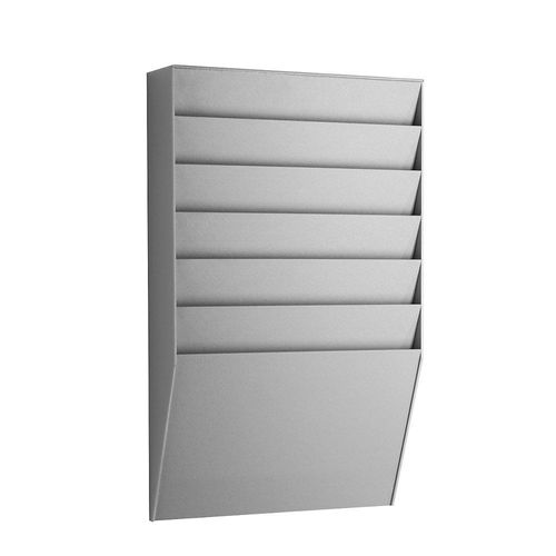 3660141881967 - Paperflow Sortiertafel 1 x 6 Fächer HxBxT 505 x 311 x 79 mm alusilber 3660141881967 - Paperflow Sortiertafel 1 x 6 Fächer HxBxT 505 x 311 x 79 mm alusilber