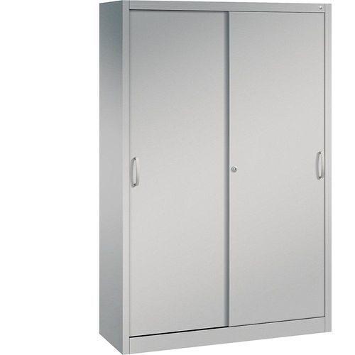 4051803597279 - C+P Schiebetürenschrank Acurado H1950xB1200xT400mm Korpus Weißaluminium Fronten Weißaluminium Anzahl Fächer 4 4051803597279 - C+P Schiebetürenschrank Acurado H1950xB1200xT400mm Korpus Weißaluminium Fronten Weißaluminium Anzahl Fächer 4