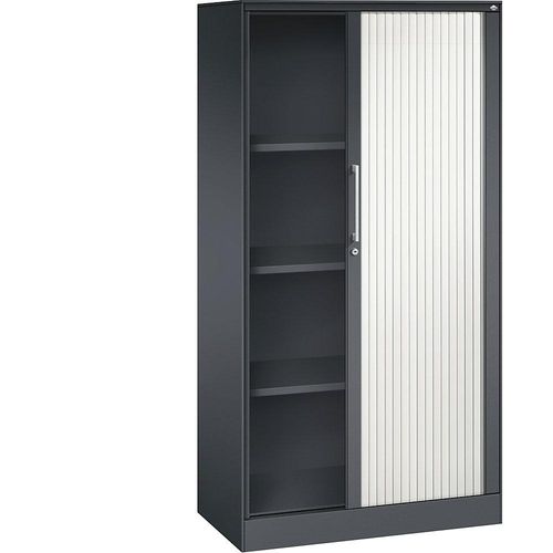 4061261633167 - Rollladenschrank ASISTO Höhe 1617 mm Breite 800 mm schwarzgrau verkehrsweiß 4061261633167 - Rollladenschrank ASISTO Höhe 1617 mm Breite 800 mm schwarzgrau verkehrsweiß