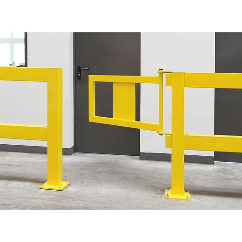 4055381545776 - Tür für Sicherheitsgeländer XL-Line gelb ohne Gasdruckfeder 4055381545776 - Tür für Sicherheitsgeländer XL-Line gelb ohne Gasdruckfeder