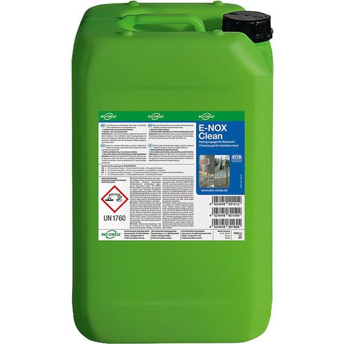 4024048601605 - Bio-Circle Kalk- und Rostreiniger E-NOX Clean Kanister 20 l wasserbasiert 4024048601605 - Bio-Circle Kalk- und Rostreiniger E-NOX Clean Kanister 20 l wasserbasiert