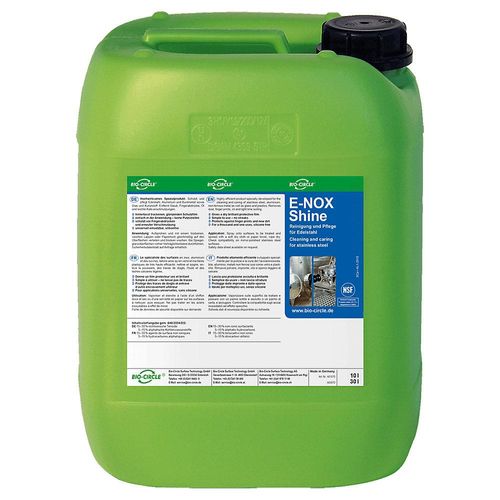 4024048600714 - Bio-Circle Edelstahlreiniger E-NOX Shine Kanister 10 l wasserbasiert 4024048600714 - Bio-Circle Edelstahlreiniger E-NOX Shine Kanister 10 l wasserbasiert