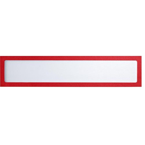4061753042460 - eurokraft basic Magnetische Infotasche für Überschriften DIN A4 quer DIN A3 hoch 312 x 60 mm Rahmen rot VE 10 Stk 4061753042460 - eurokraft basic Magnetische Infotasche für Überschriften DIN A4 quer DIN A3 hoch 312 x 60 mm Rahmen rot VE 10 Stk