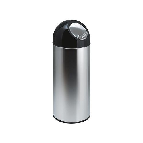 8713631000043 - Push-Mülleimer Stahl Volumen 55 l Edelstahl ab 2 Stk kaiserkraft