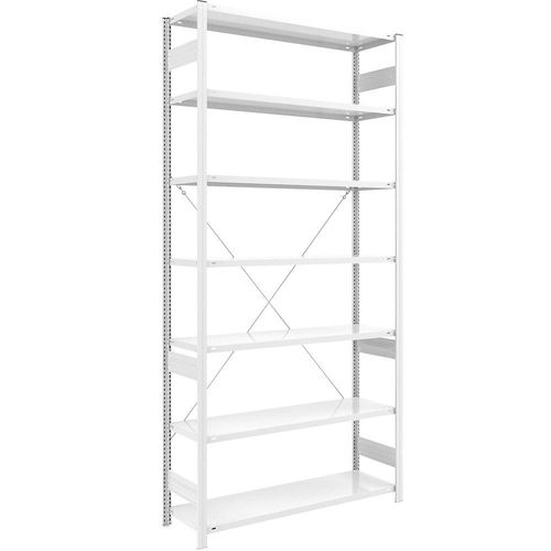 4061753019318 - eurokraft pro AntiBak®-Steckregal antibakteriell Regalhöhe 3000 mm Grundregal Fachbodenbreite 1300 mm Fachbodentiefe 500 mm 4061753019318 - eurokraft pro AntiBak®-Steckregal antibakteriell Regalhöhe 3000 mm Grundregal Fachbodenbreite 1300 mm Fachbodentiefe 500 mm