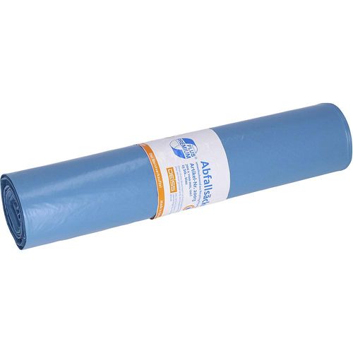 4001553200134 - Abfallsäcke PREMIUM PLUS klimaneutral Volumen 120 l BxH 700 x 1100 mm Materialstärke 34 µm blau VE 250 Stk 4001553200134 - Abfallsäcke PREMIUM PLUS klimaneutral Volumen 120 l BxH 700 x 1100 mm Materialstärke 34 µm blau VE 250 Stk