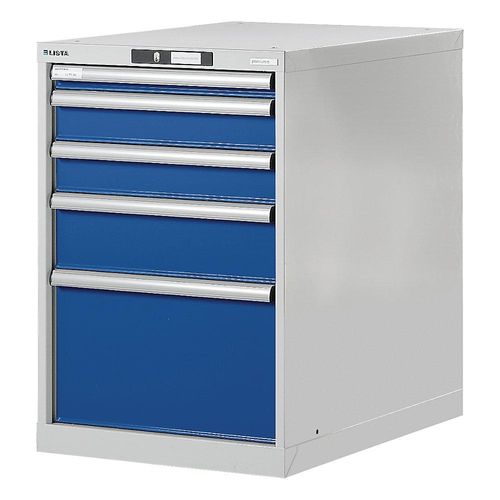 7612269030822 - LISTA Werkbank-Baukastensystem Unterbauschrank Höhe 800 mm 5 Schubladen enzianblau 7612269030822 - LISTA Werkbank-Baukastensystem Unterbauschrank Höhe 800 mm 5 Schubladen enzianblau