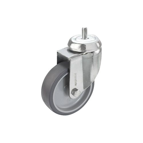 4250615287686 - Set aus thermoplastischen Gummireifen mit Gewindestift 4 Lenkrollen Rad-Ø x Breite 75 x 25 mm Proroll