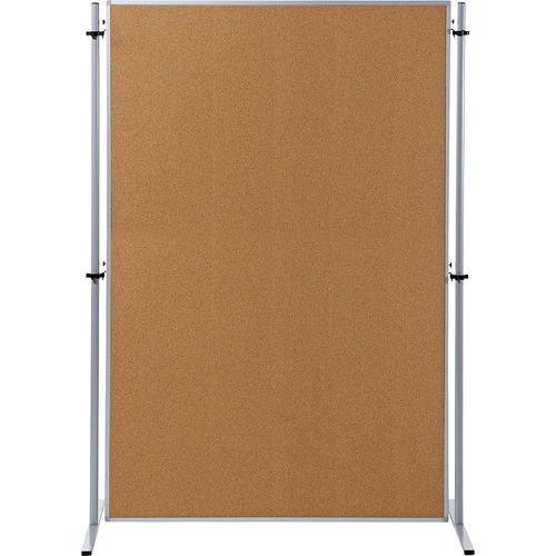 4260177891221 - eurokraft basic Funktions-Trennwand Naturkork HxB 1800 x 1200 mm VE 1 Stk