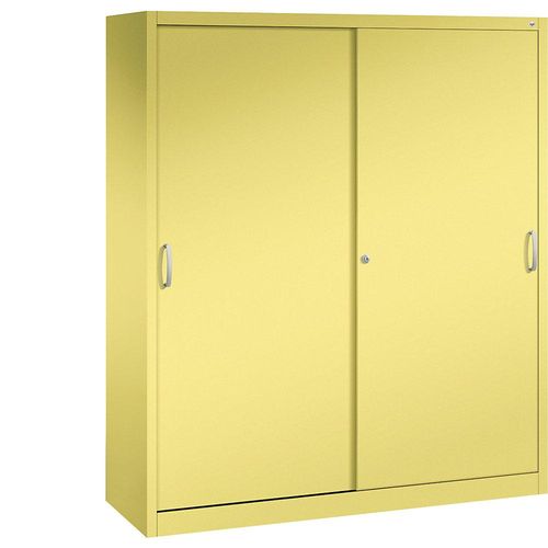 4063332005828 - C+P Schiebetürenschrank Acurado H1950xB1600xT500mm Korpus Schwefelgelb Fronten Schwefelgelb Anzahl Fächer 8 4063332005828 - C+P Schiebetürenschrank Acurado H1950xB1600xT500mm Korpus Schwefelgelb Fronten Schwefelgelb Anzahl Fächer 8