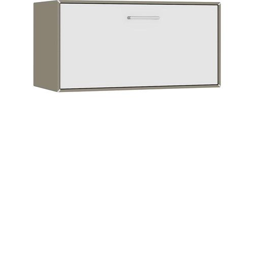 4250633392256 - mauser Einzelbox hängend 1 Schublade Breite 770 mm beigegrau reinweiß 4250633392256 - mauser Einzelbox hängend 1 Schublade Breite 770 mm beigegrau reinweiß