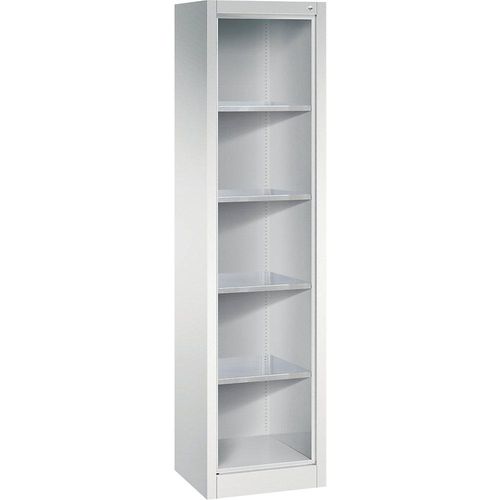4025314743586 - Regalschrank mit 4 verzinkten Fachböden HxBxT 1950 x 502 x 400 mm C+P 4025314743586 - Regalschrank mit 4 verzinkten Fachböden HxBxT 1950 x 502 x 400 mm C+P