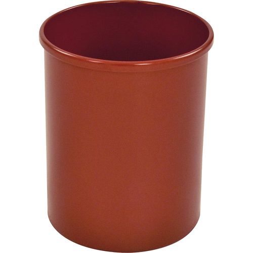 8713631000654 - Papierkorb Metall rund Volumen 15 l HxØ 309 x 255 mm rot ab 10 Stk 8713631000654 - Papierkorb Metall rund Volumen 15 l HxØ 309 x 255 mm rot ab 10 Stk