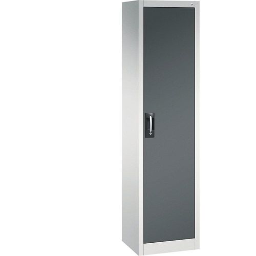 4064615418915 - Werkstatt-Flügeltürschrank HxBxT 1950 x 502 x 400 mm lichtgrau anthrazitgrau C+P 4064615418915 - Werkstatt-Flügeltürschrank HxBxT 1950 x 502 x 400 mm lichtgrau anthrazitgrau C+P