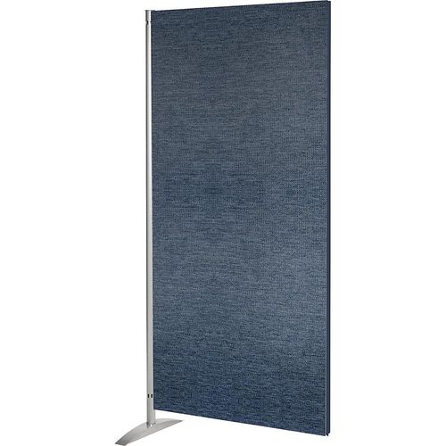 4044917437289 - Stellwandsystem HxBxT 1750 x 800 x 450 mm Textil-Element blau kaiserkraft 4044917437289 - Stellwandsystem HxBxT 1750 x 800 x 450 mm Textil-Element blau kaiserkraft