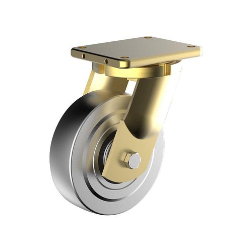 4061753238467 - Stahlreifen Rad-Ø x Breite 125 x 55 mm Lenkrolle