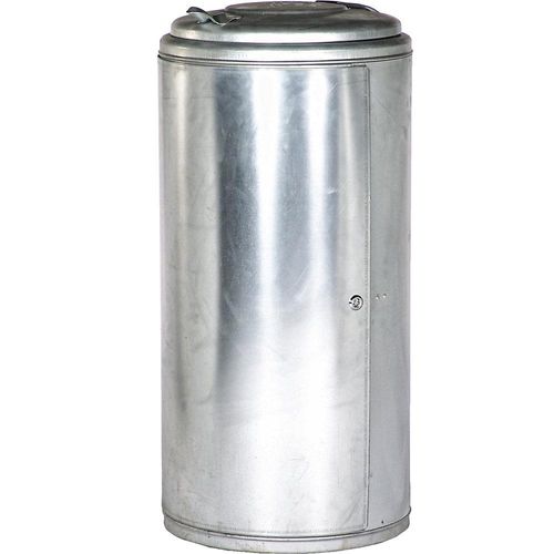 4040136803904 - RENNER Abfallsammler stationär 120 l Ø 470 mm Behälterhöhe 970 mm abschließbar 1 Tür Stahlblech verzinkt 4040136803904 - RENNER Abfallsammler stationär 120 l Ø 470 mm Behälterhöhe 970 mm abschließbar 1 Tür Stahlblech verzinkt