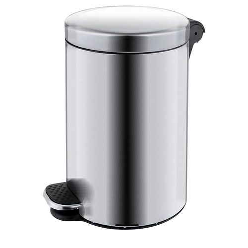 4260058031333 - Tretabfallbehälter Volumen 5 l HxØ 280 x 210 mm Edelstahl matt 4260058031333 - Tretabfallbehälter Volumen 5 l HxØ 280 x 210 mm Edelstahl matt
