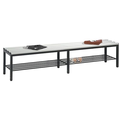 4053597209901 - Umkleidebank 8052010S10060 Schuhrost 420x1960x353mm sgr lgr 4053597209901 C+P-Möbel 4053597209901 - Umkleidebank 8052010S10060 Schuhrost 420x1960x353mm sgr lgr 4053597209901 C+P-Möbel