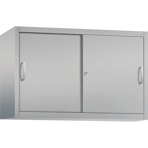 4051803597408 - C+P Aufsatzschrank H790xB1200xT400mm Korpus Weißaluminium Fronten Weißaluminium Anzahl Fächer 1