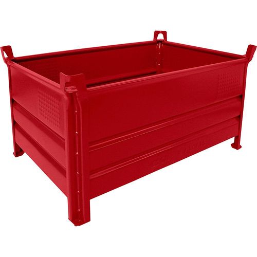 4251572701536 - Heson Vollwand-Stapelbehälter BxL 800 x 1200 mm Traglast 1000 kg rot ab 10 Stk 4251572701536 - Heson Vollwand-Stapelbehälter BxL 800 x 1200 mm Traglast 1000 kg rot ab 10 Stk