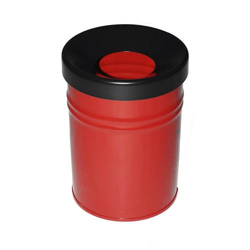 4260058004443 - Abfallbehälter selbstlöschend Volumen 24 l HxØ 370 x 295 mm rot