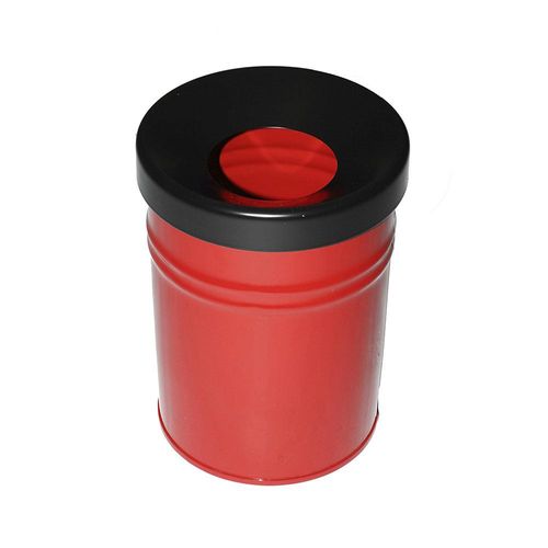 4260058004429 - Abfalleimer Fire Ex flammenverlöschend Stahlblech 16 l Volumen rot