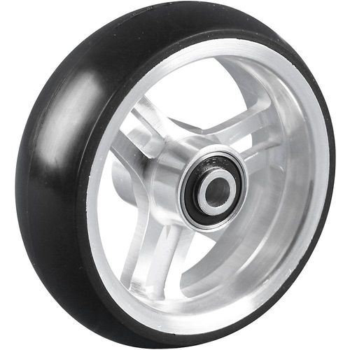 4061753239778 - Speichenrad mit Vollgummi-Bereifung Kugellager Alu-Felge Rad-ØxB 100 x 32 mm ab 4 Stk 4061753239778 - Speichenrad mit Vollgummi-Bereifung Kugellager Alu-Felge Rad-ØxB 100 x 32 mm ab 4 Stk