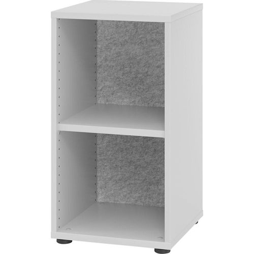 4032062177808 - ANNY-AC - Regal mit Akustik-Rückwand HxBxT 748 x 400 x 400 mm 1 Fachboden lichtgrau kaiserkraft 4032062177808 - ANNY-AC - Regal mit Akustik-Rückwand HxBxT 748 x 400 x 400 mm 1 Fachboden lichtgrau kaiserkraft