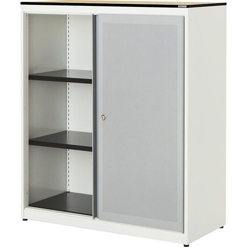 4250633331828 - mauser Schiebetürenschrank akustisch wirksam Vollkernplatte HxBxT 1168 x 1000 x 432 mm 2 Fachböden reinweiß weißaluminium Ahorn 4250633331828 - mauser Schiebetürenschrank akustisch wirksam Vollkernplatte HxBxT 1168 x 1000 x 432 mm 2 Fachböden reinweiß weißaluminium Ahorn
