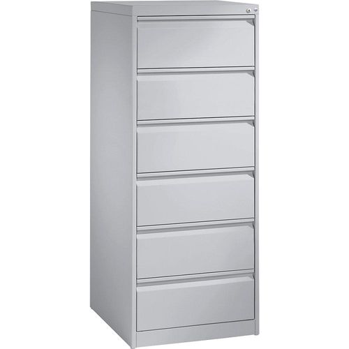 4025314218688 - Karteikartenschrank ACURADO 2-bahnig 6 Schübe weißaluminium