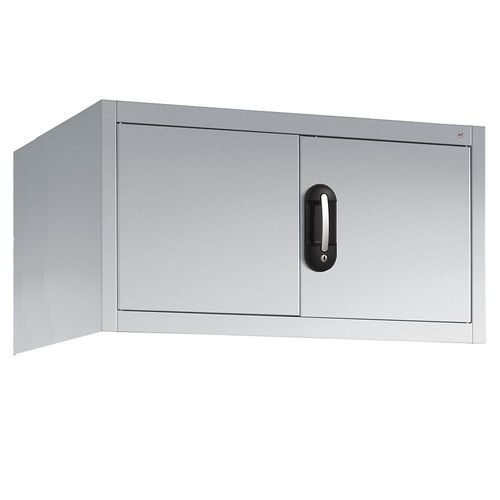 4062084805250 - ACURADO Aufsatzschrank mit Flügeltüren HxBxT 500 x 930 x 500 mm lichtgrau