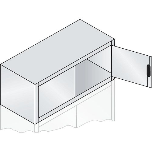 4062084807186 - ACURADO Aufsatzschrank mit Flügeltüren HxBxT 500 x 1200 x 500 mm lichtgrau