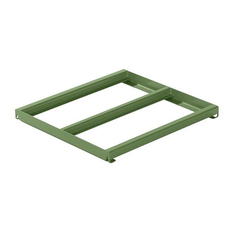 7612269062298 - LISTA Festrahmen BxT 1290 x 1260 mm Fachlast 800 kg resedagrün