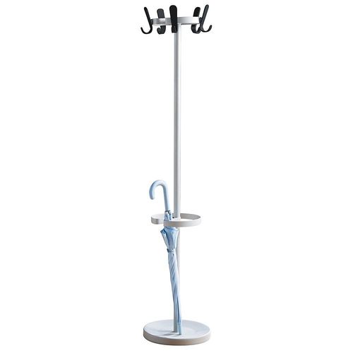 4061753106438 - eurokraft pro Garderobenständer mit 5 Haken Höhe 1680 mm Ø 350 mm Hakenfarbe Schwarz 4061753106438 - eurokraft pro Garderobenständer mit 5 Haken Höhe 1680 mm Ø 350 mm Hakenfarbe Schwarz
