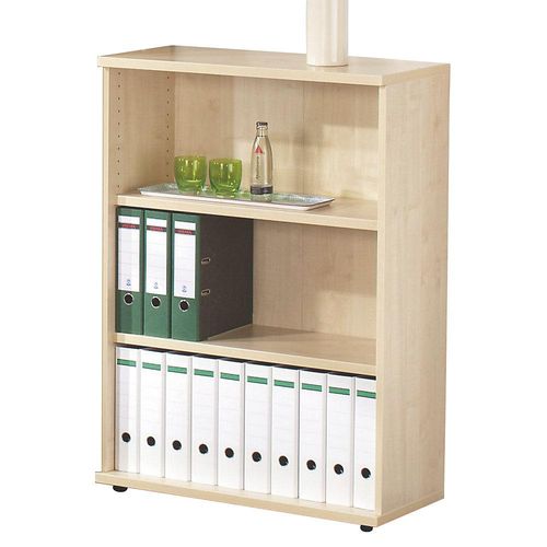4260267322369 - PETRA - Regal HxBxT 1115 x 800 x 362 mm Ahorn-Dekor kaiserkraft
