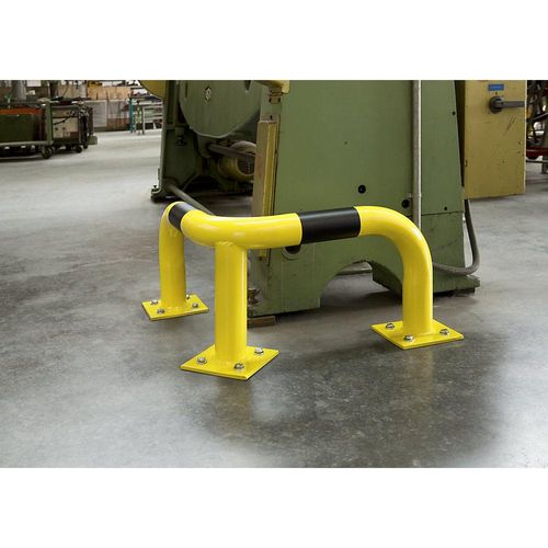 4260563722054 - Eck Rammschutzbügel Stahl Ø 76 mm Innenbereich HxB 350 x 600 mm 4260563722054 - Eck Rammschutzbügel Stahl Ø 76 mm Innenbereich HxB 350 x 600 mm
