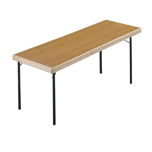 4250709201161 - Klapptisch 4-Fuß-Gestell 1700 x 700 mm Gestell anthrazit Platte Buche-Dekor 4250709201161 - Klapptisch 4-Fuß-Gestell 1700 x 700 mm Gestell anthrazit Platte Buche-Dekor