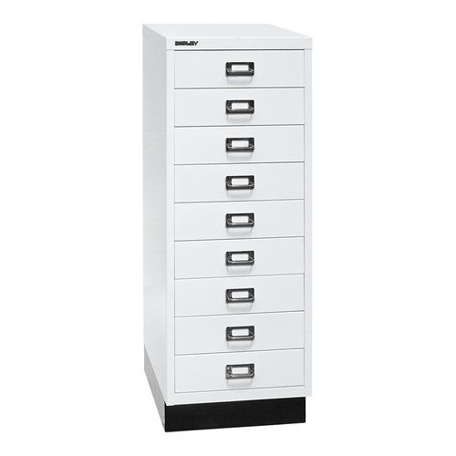 5020073743531 - BISLEY MultiDrawer™ 39er Serie mit Sockel DIN A3 9 Schubladen verkehrsweiß schwarz 5020073743531 - BISLEY MultiDrawer™ 39er Serie mit Sockel DIN A3 9 Schubladen verkehrsweiß schwarz